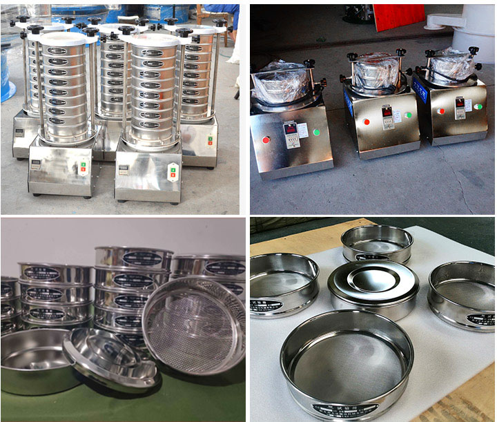 300試驗篩細節篩框、篩蓋、篩底選用優質不銹鋼精制而成。